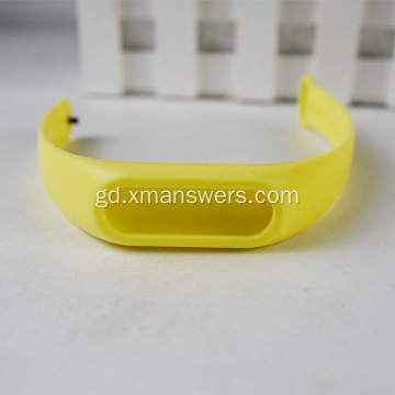 Còmhlan Wrist Silicone Cumhachd dèanta gu sònraichte